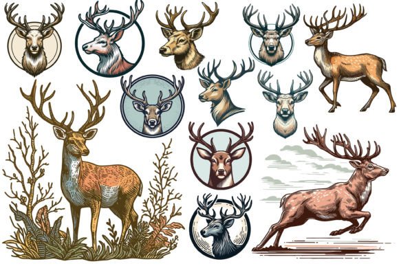 12 X Christmas Reindeer Bundle Review