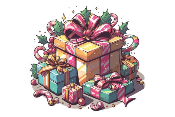 Christmas Gift Design: A Review of Modern Illustrations for Branding