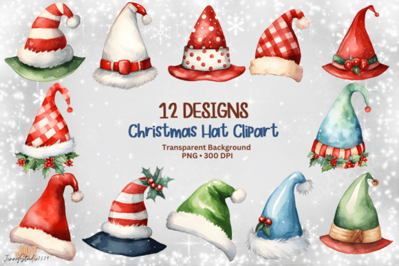 Christmas Hat Clipart Png Review for Modern Illustrations