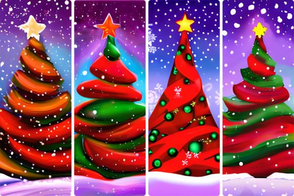 Christmas Tree in Winter Decor: A Review for Digital Sellers