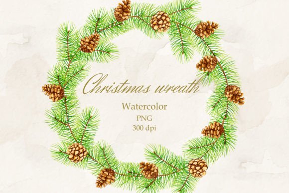 Christmas Wreath. Seamless Border. PNG: A Designer's Review