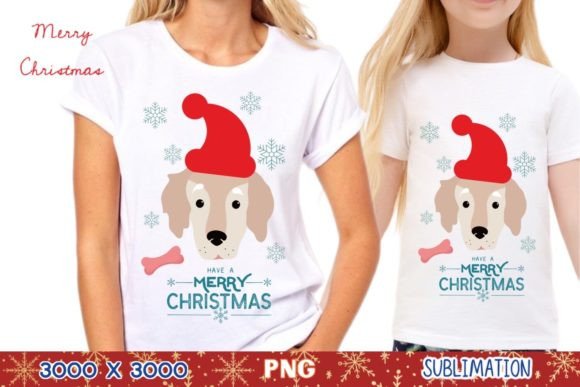 Holiday Funny Dog Christmas Animal PNG