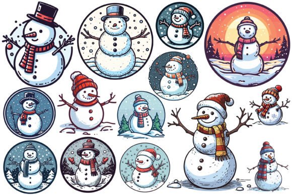 Review: 14 X Christmas Snowman Bundle for Real Crafts