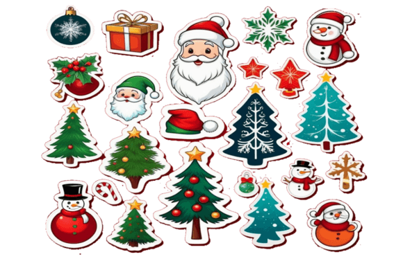 Sticker Christmas: A Practical Review for Illustrations Sellers