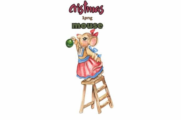 Watercolor Christmas Mice: A Designer's Review of Festive Illustrations